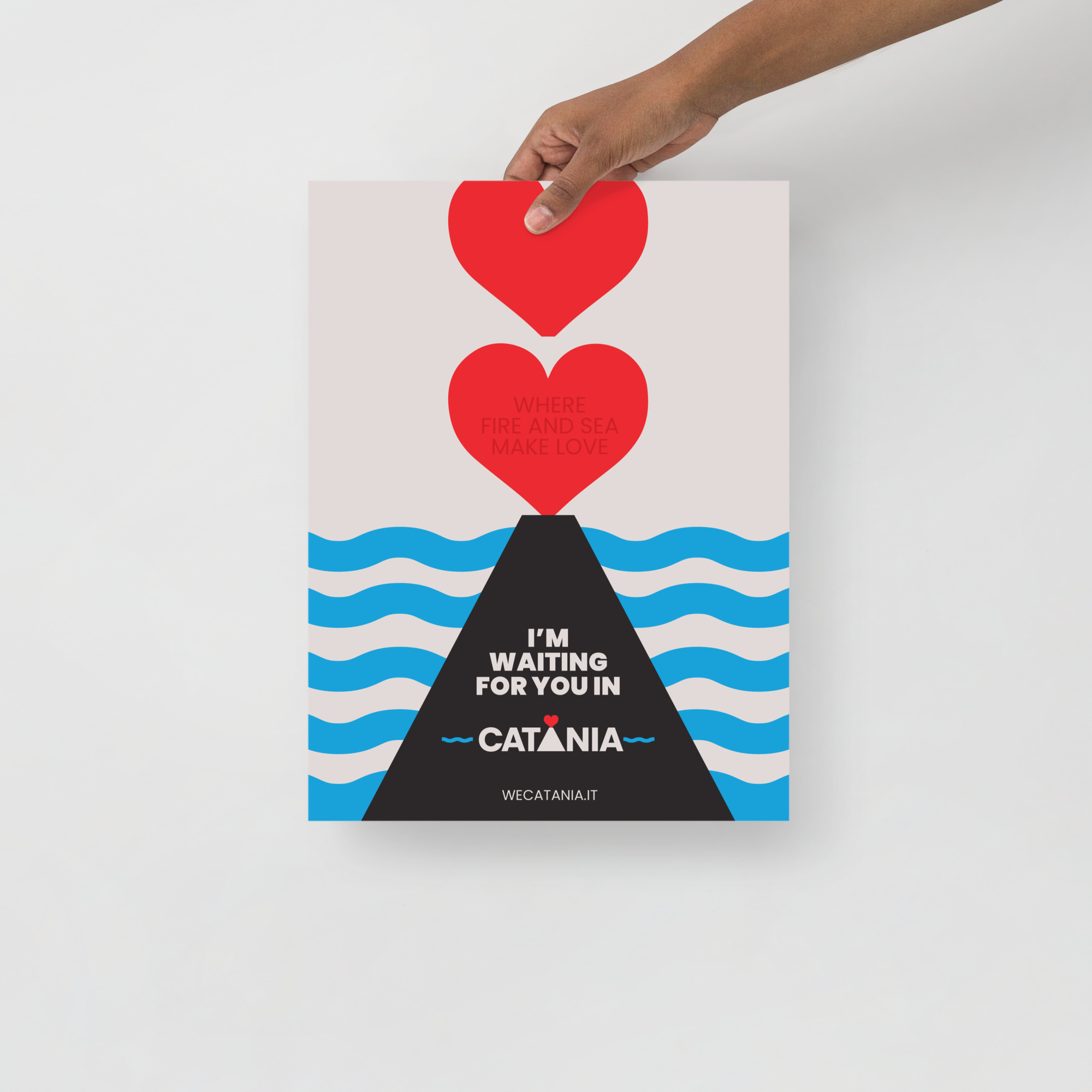 I’m Waiting for you in CATANIA – Poster Art