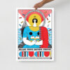Sant’Agata Tribute Poster – TESTIMANIFESTI & LUCHADORA x WECATANIA