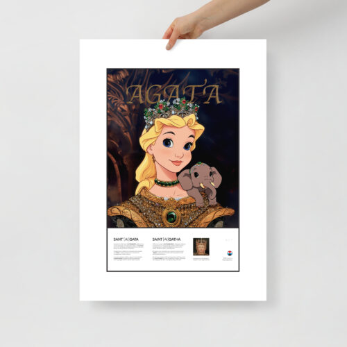Sant'[AI]gata - Disney Classic Style Poster