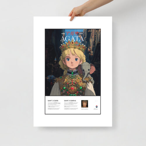 Sant'[AI]gata - Anime Style Poster