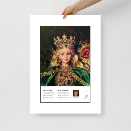Sant'[AI]gata - Barbie Style Poster