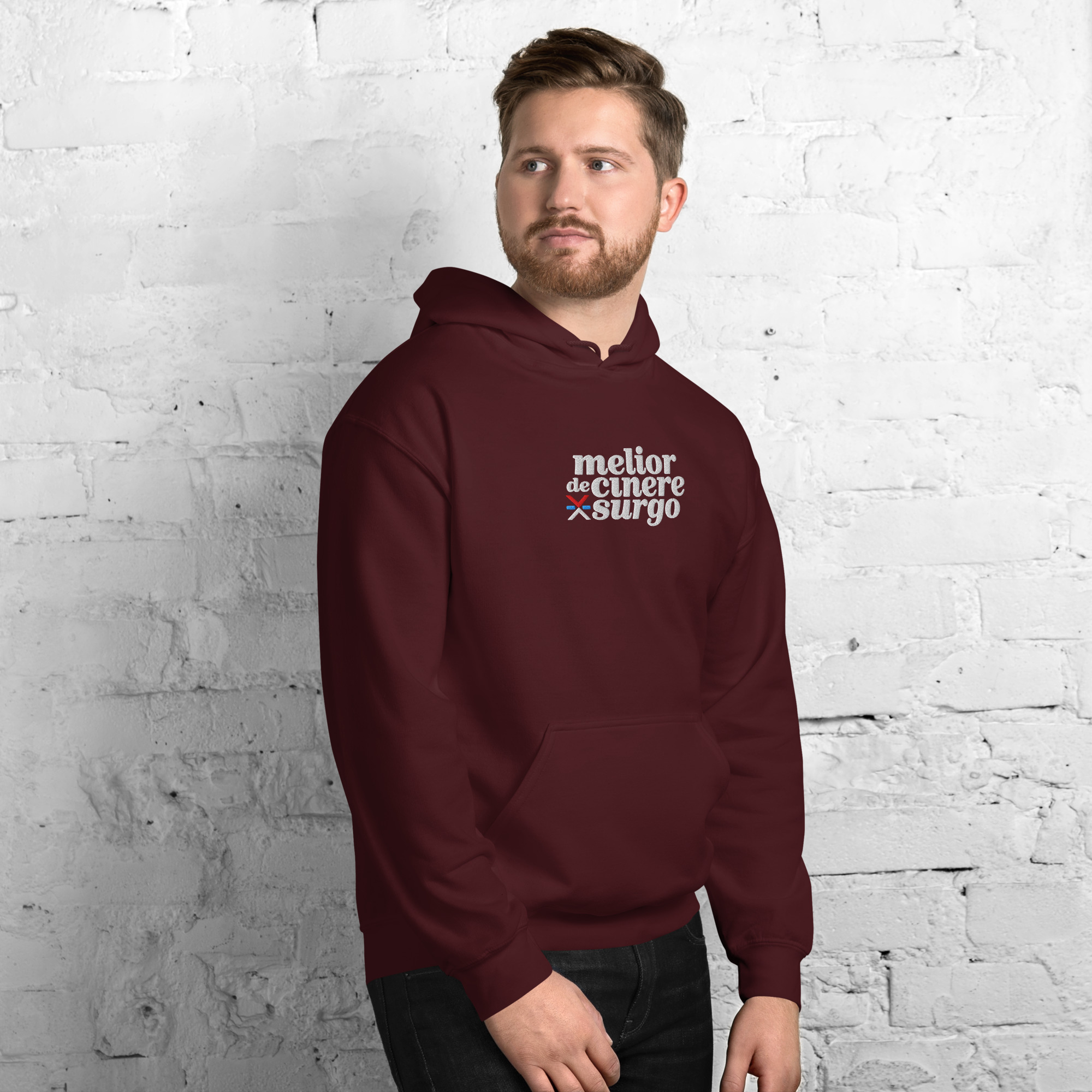 MELIOR DE CINERE SURGO – Hoodie
