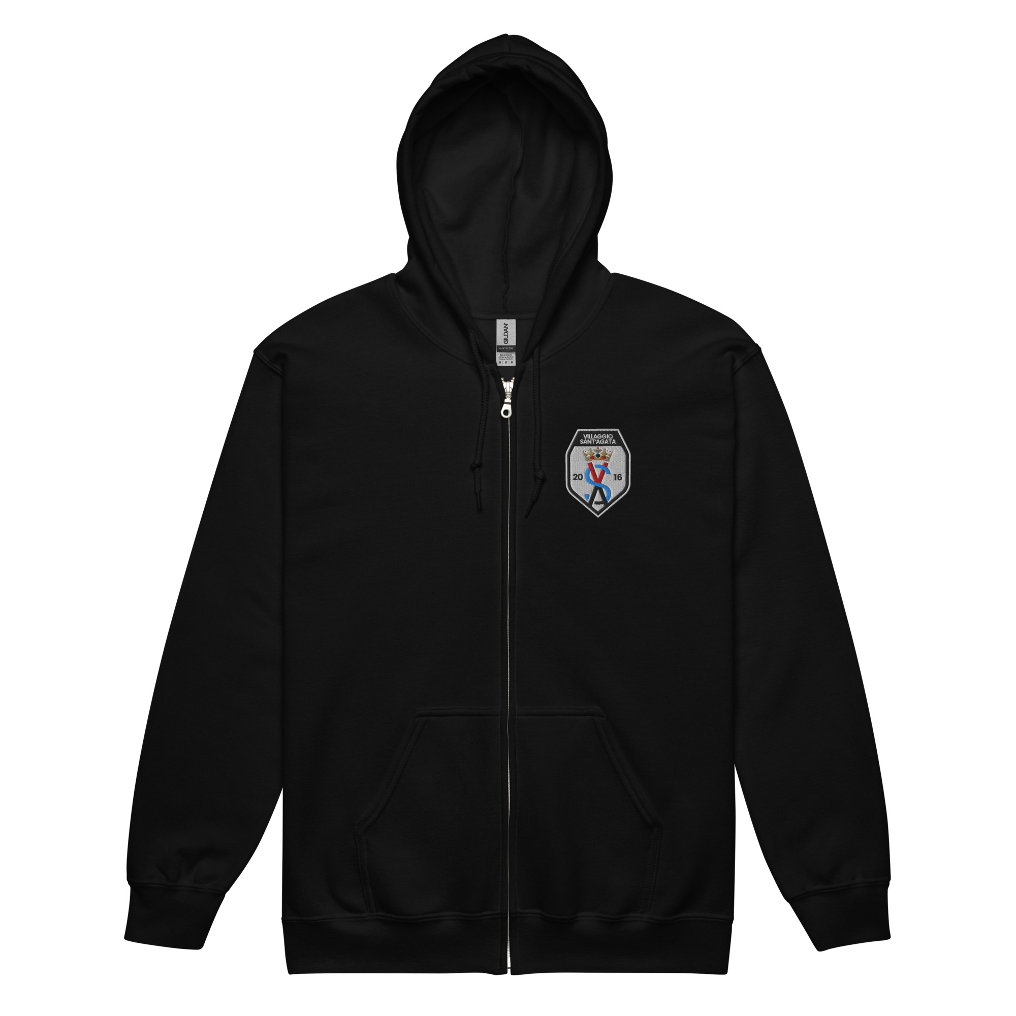 VSA - Zip Hoodie - Ricamata