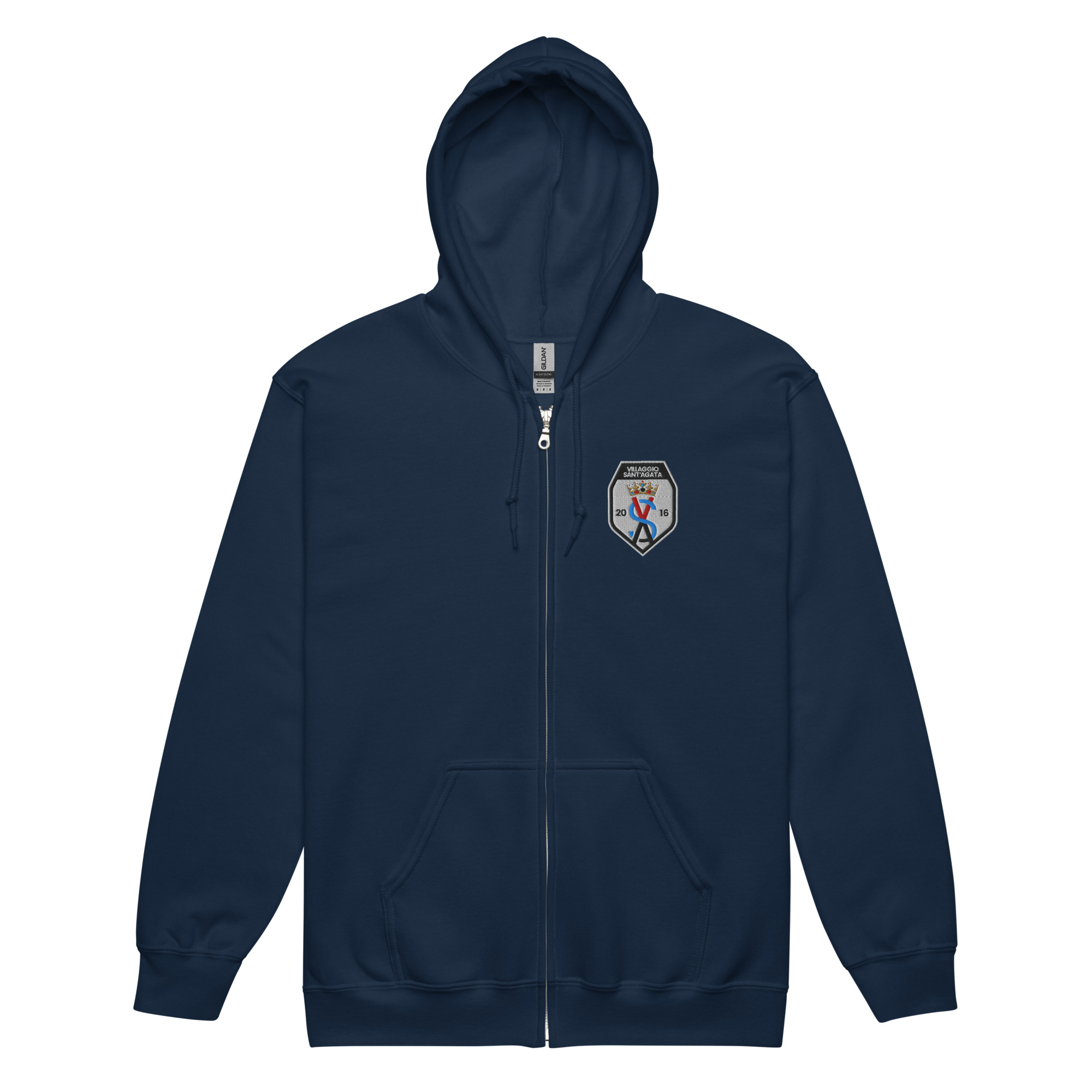 VSA - Zip Hoodie - Ricamata