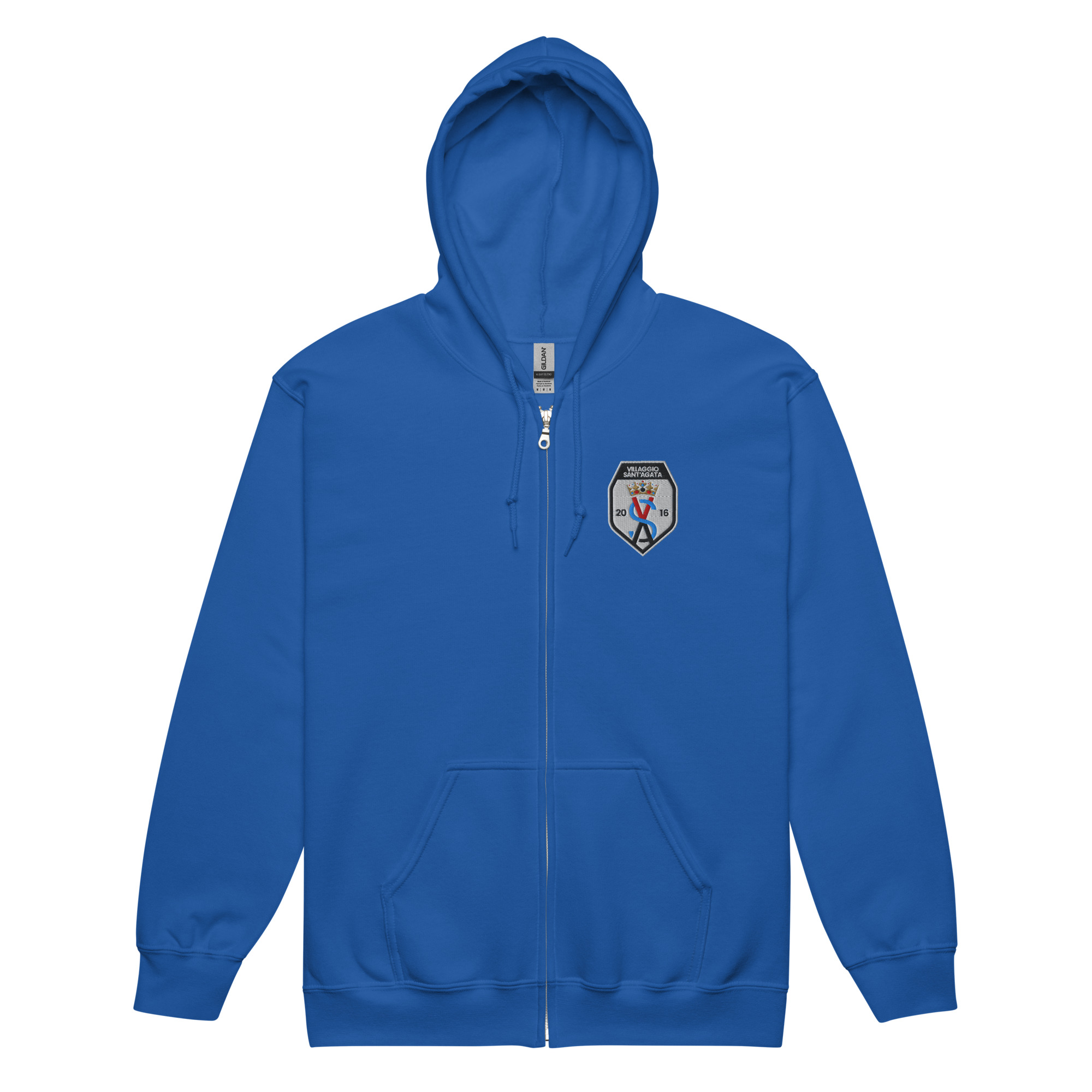 VSA - Zip Hoodie - Ricamata