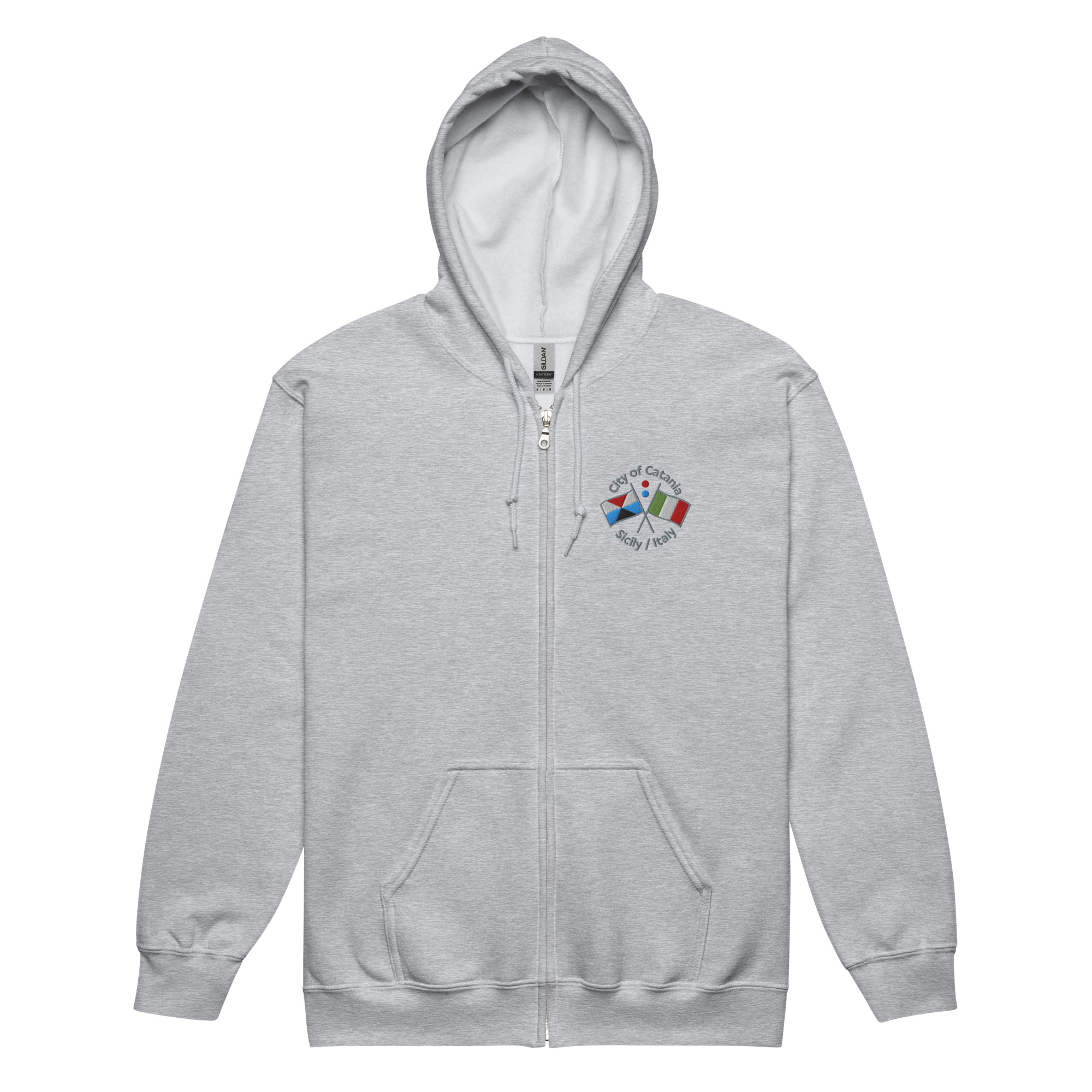 CATANIA / ITALY Unisex Zip Hoodie