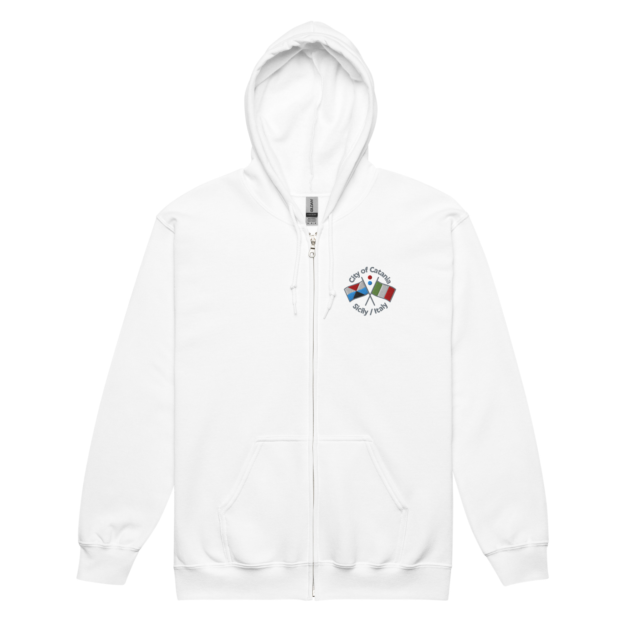 CATANIA / ITALY Unisex Zip Hoodie