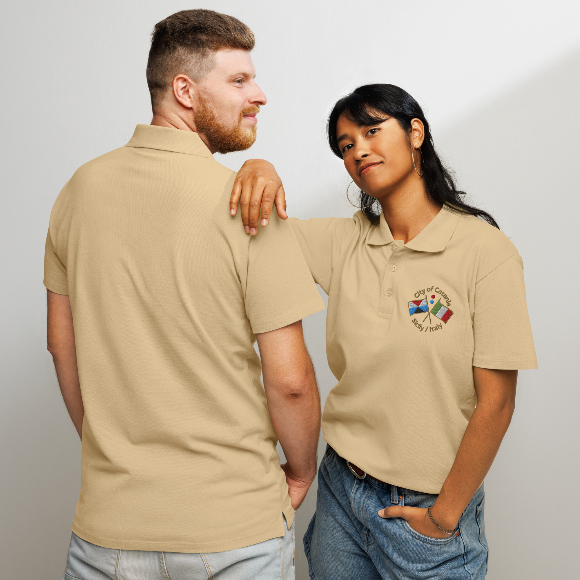 CATANIA / ITALY Unisex Polo Shirt