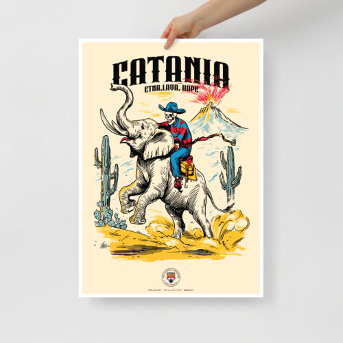 ETNA, LAVA, HOPE – META CATANIA COLLECTION - Poster