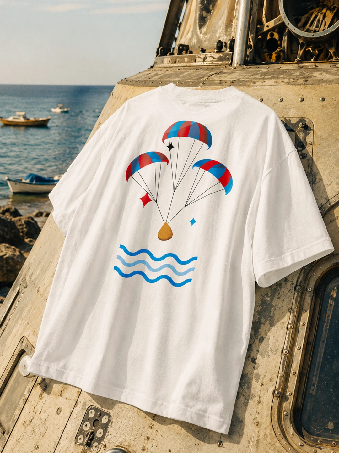 astrombare-wecatania-arancino-capsula-spaziale_0002s_0005_DB2 Rientro a Casa - AstroMbare x WeCatania - Oversize Tshirt