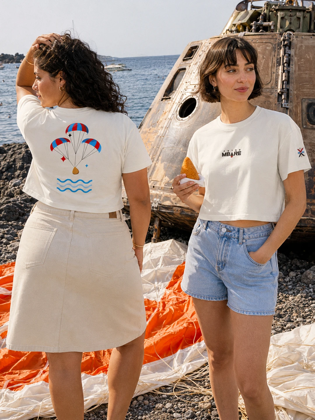 Rientro a Casa - AstroMbare x WeCatania - Crop Top