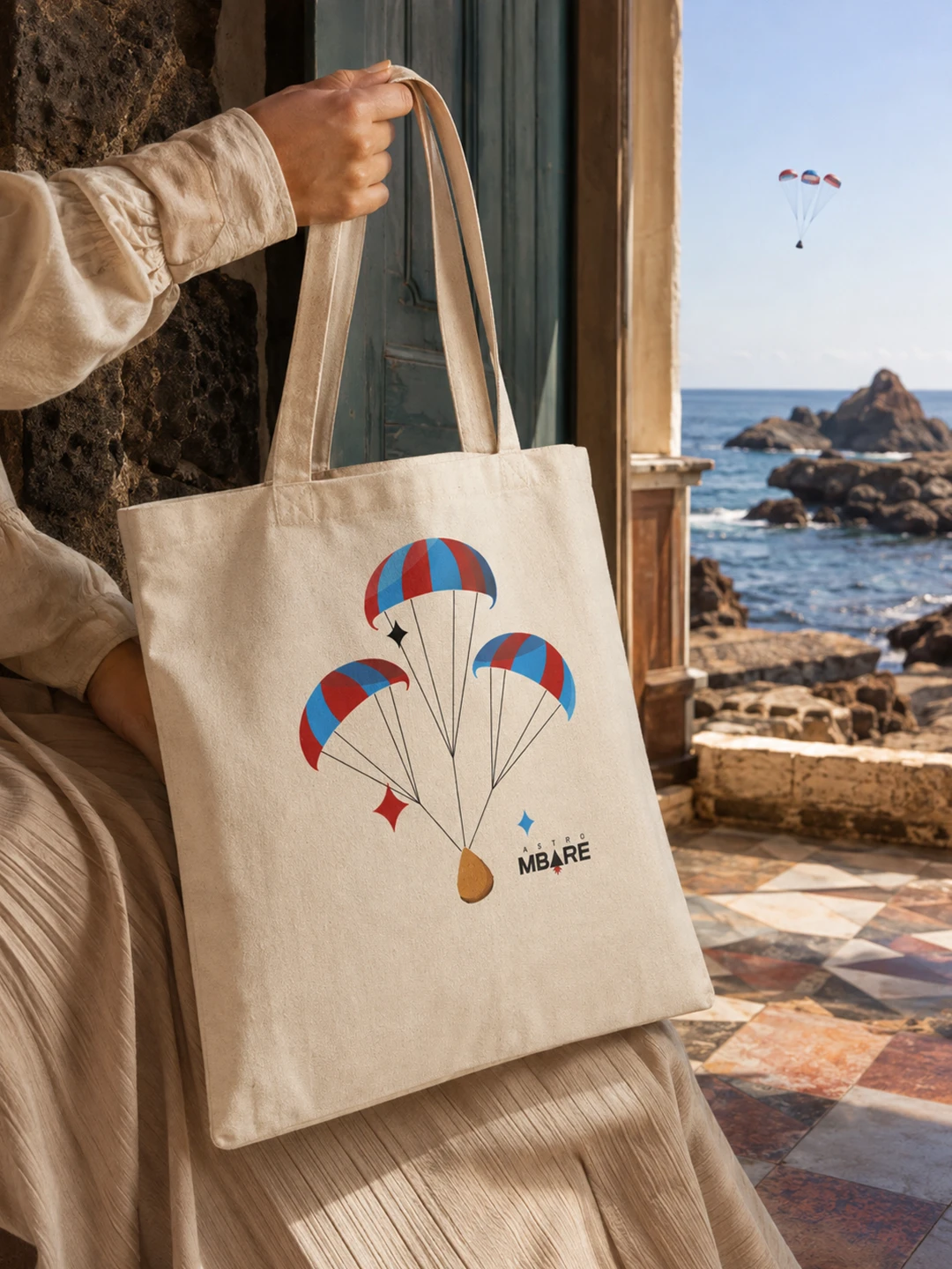 astrombare-wecatania-arancino-capsula-spaziale_0004s_0001_2 Rientro a Casa - AstroMbare x WeCatania - Tote Bag