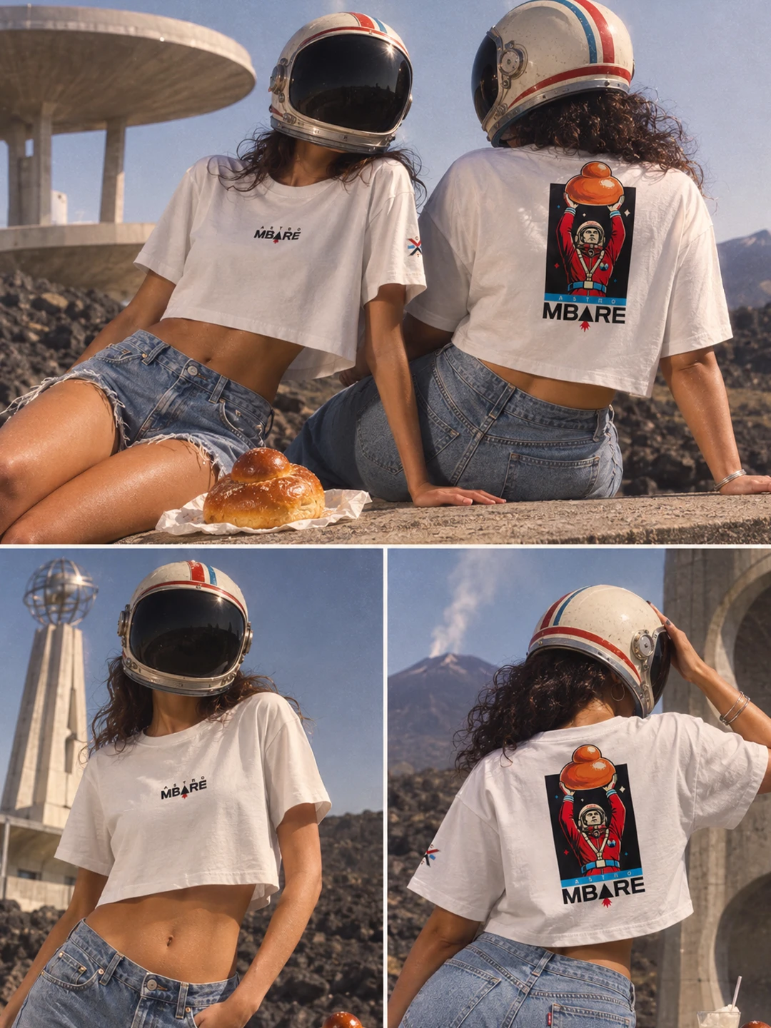 La Teoria del TUPPO – AstroMbare x Wecatania – Crop Top