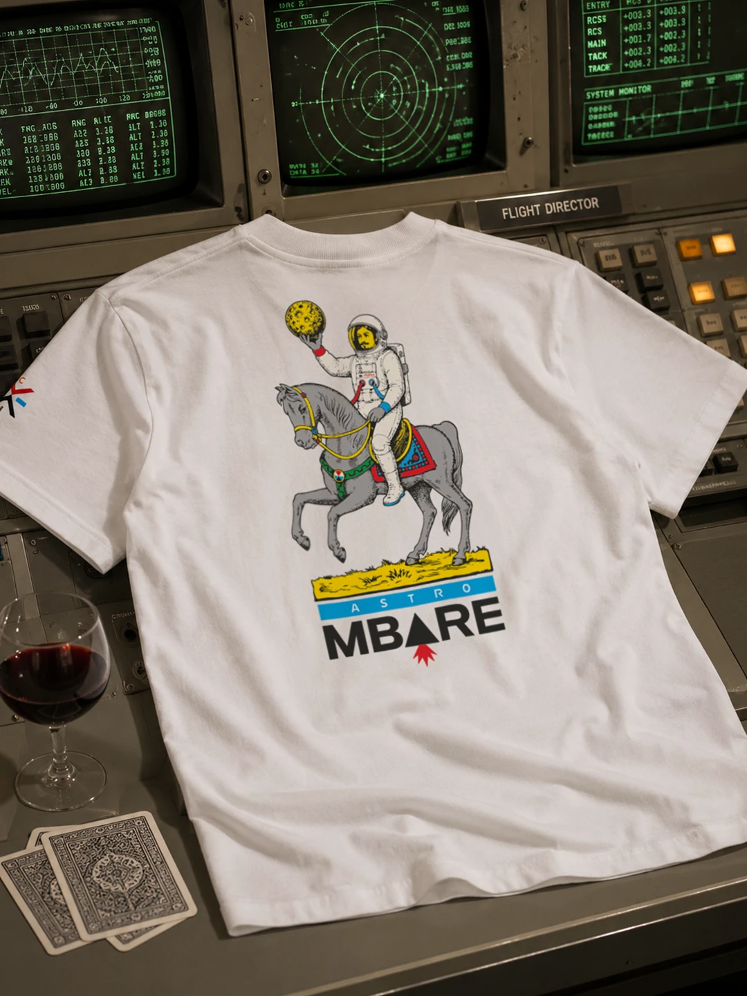astrombare-wecatania-cavallo-astronauta_0002s_0007_DB-1 Passiata Lunare - AstroMbare x WeCatania - Oversize Tshirt