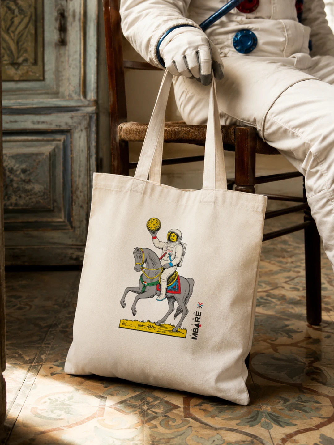 astrombare-wecatania-cavallo-astronauta_0004s_0002_1 Passiata Lunare - AstroMbare x WeCatania - Tote Bag