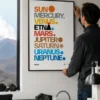 Centro di Gravità Permanente - AstroMbare x Wecatania - Poster
