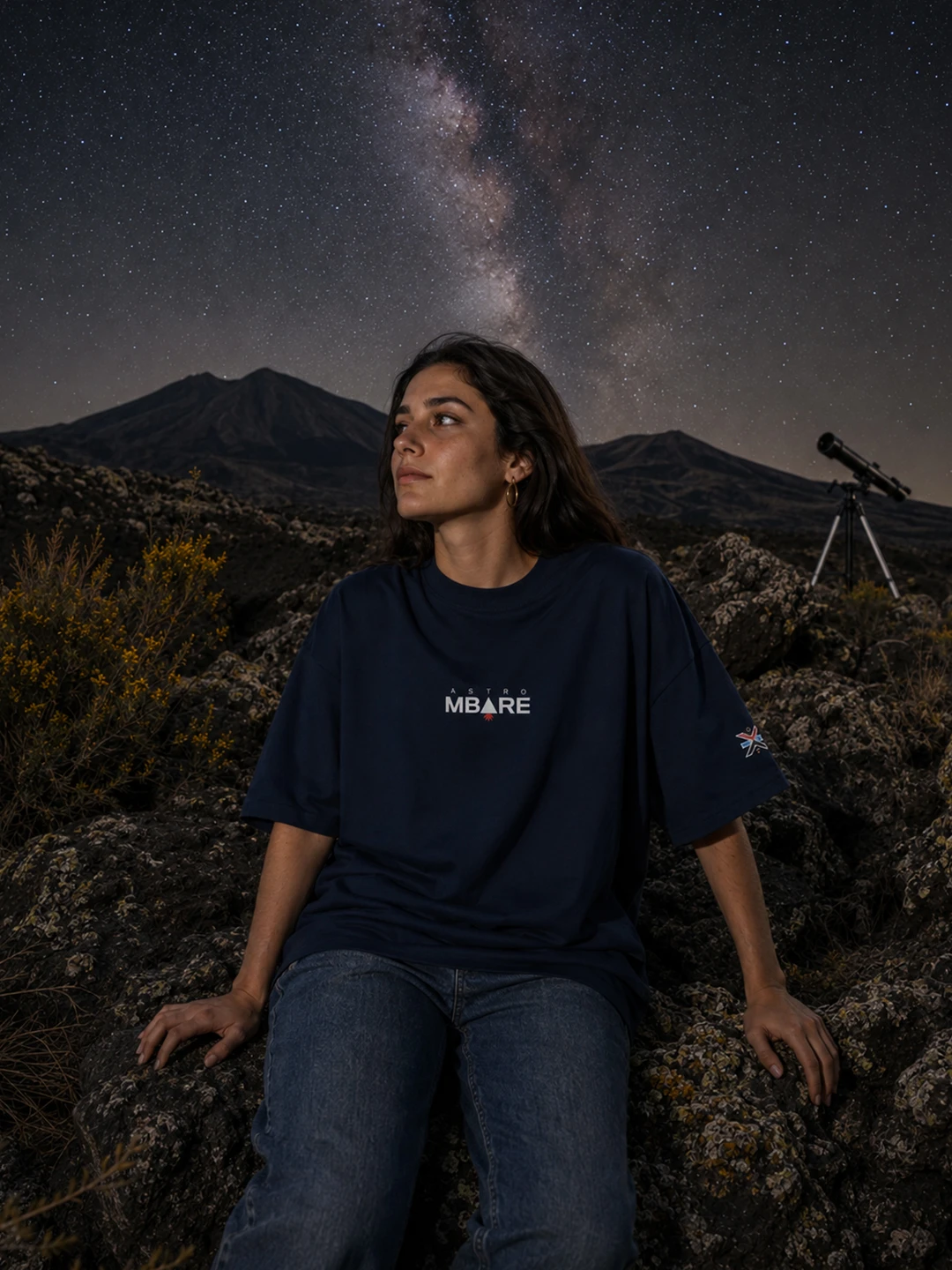 Centro di Gravità Permanente - AstroMbare x Wecatania - Tshirt Oversize