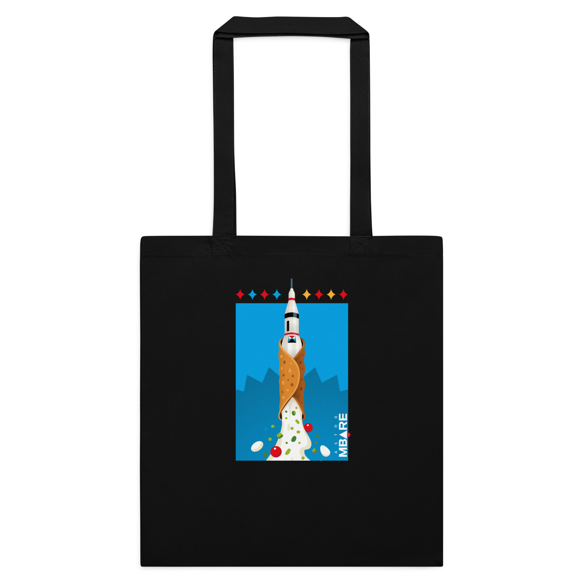 cotton-color-tote-bag-black-front-6a907d78b3123.jpg CannoLOX - AstroMbare x Wecatania - Tote Bag