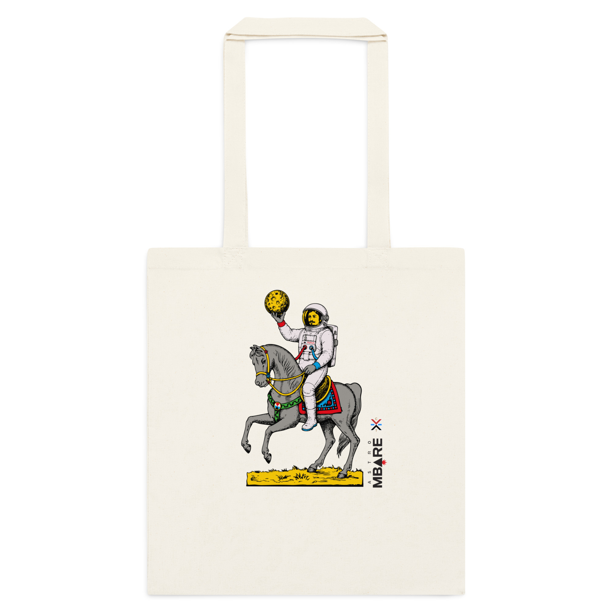 cotton-color-tote-bag-natural-front-6a9091ac5eb7b.jpg Passiata Lunare - AstroMbare x WeCatania - Tote Bag