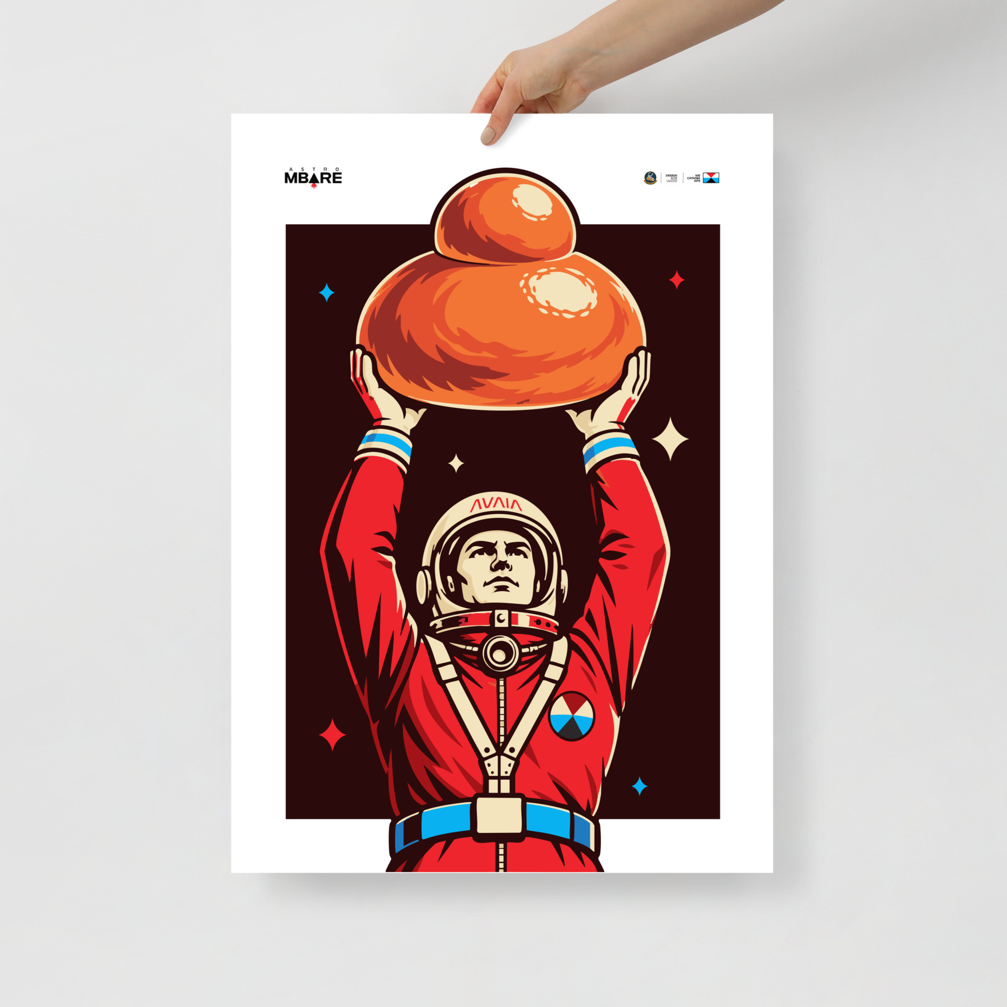 enhanced-matte-paper-poster-cm-50x70-cm-front-6a9069576bef2.jpg La Teoria del TUPPO – AstroMbare x Wecatania – Poster