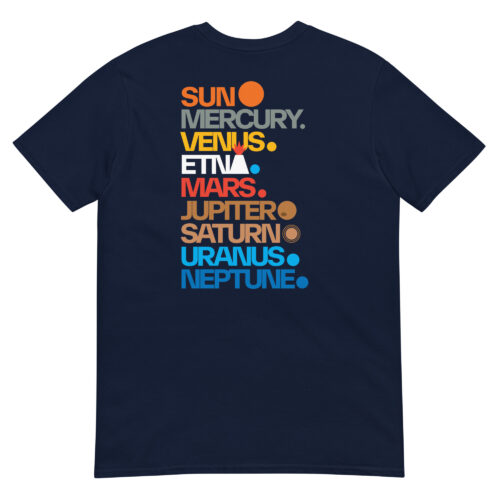 unisex-basic-softstyle-t-shirt-navy-back-6a913d8656a52.jpg Centro di Gravità Permanente - AstroMbare x Wecatania - Tshirt Regular Fit