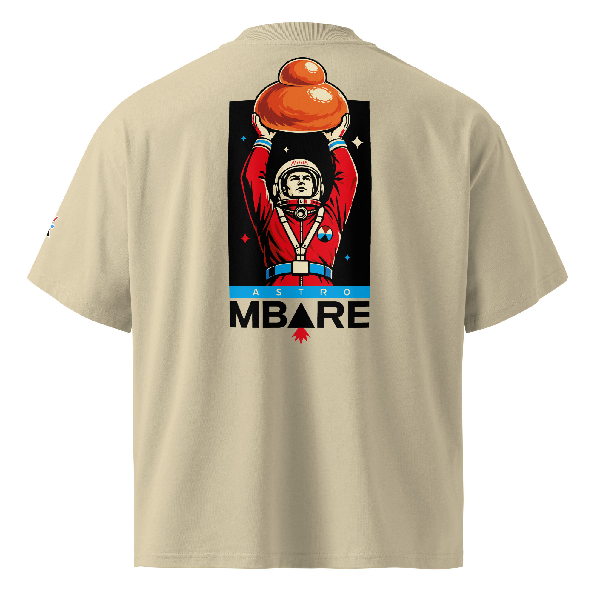 unisex-organic-oversized-high-neck-blaster-2.0-t-shirt-stone-back-6a9066453514c.jpg La Teoria del TUPPO – AstroMbare x Wecatania – Oversize Tshirt