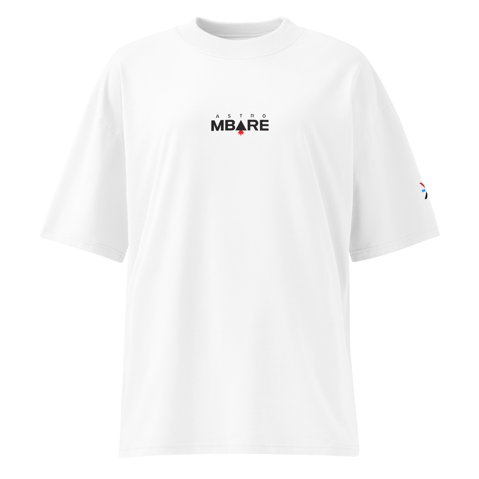 unisex-organic-oversized-high-neck-blaster-2.0-t-shirt-white-front-6a908e7eb02c6.jpg Passiata Lunare - AstroMbare x WeCatania - Oversize Tshirt