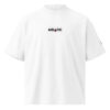 unisex-organic-oversized-high-neck-blaster-2.0-t-shirt-white-front-6a91319682226.jpg Rientro a Casa - AstroMbare x WeCatania - Oversize Tshirt