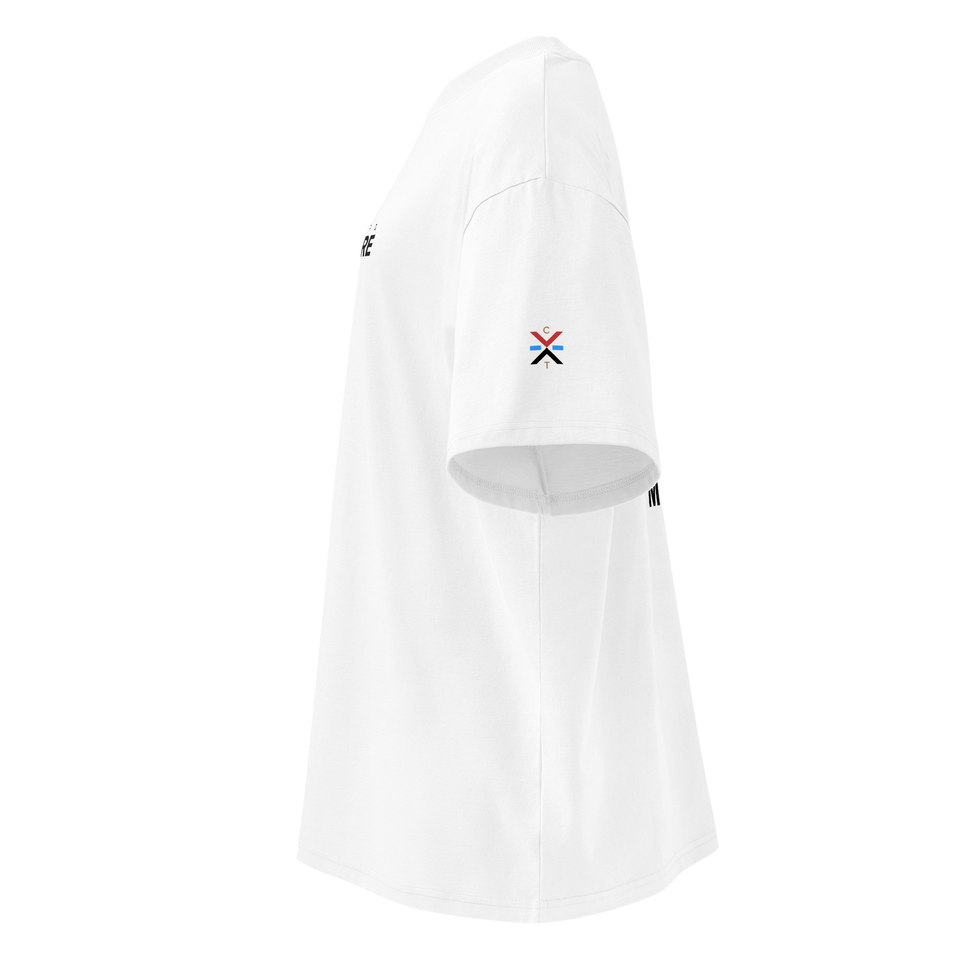 unisex-organic-oversized-high-neck-blaster-2.0-t-shirt-white-left-6a908e7eb0757.jpg Passiata Lunare - AstroMbare x WeCatania - Oversize Tshirt