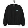 unisex-crew-neck-sweatshirt-black-front-6aa040bf2f072.jpg CATANIA BASIC - Felpa girocollo unisex