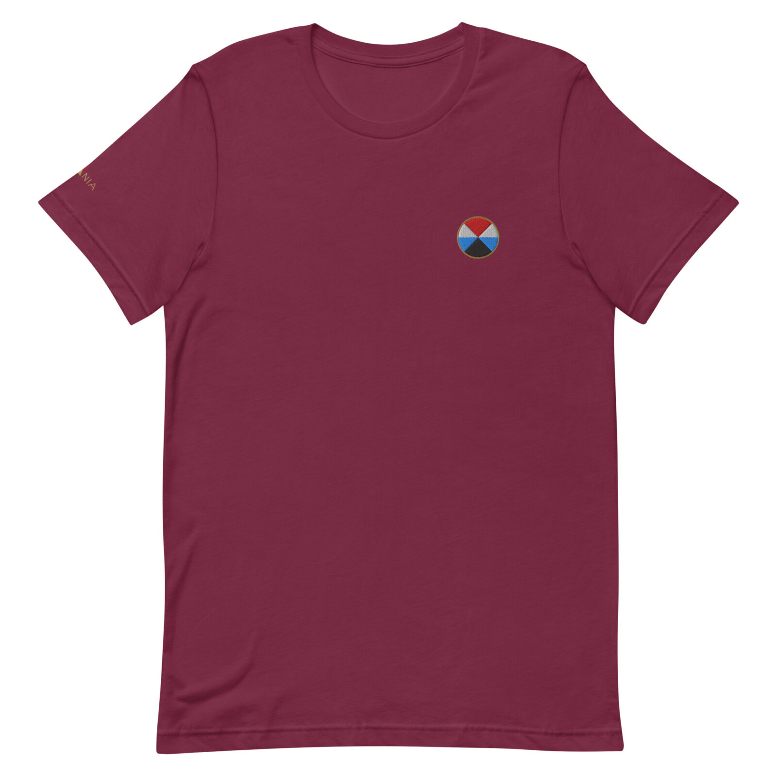 unisex-staple-t-shirt-maroon-front-6a968fff669f0.jpg Catania Basic - Unisex Tshirt